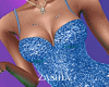 Sequin Blue Dress