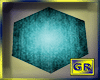 ~GR~HexagonRug-BlueTeal