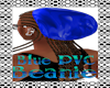 Blue PVC Beanie