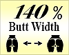 Butt Hip Scaler 140%