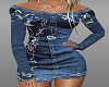 Blue Jean Bird Dress