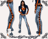 Denver Football jeans
