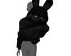 Il black bunny hoodie