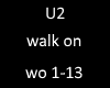 U2 walk on