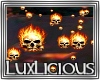 DJ Fire Skull Particles