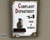 ComplaintDepartment Sign
