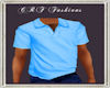 CF* Frost Blue Polo Shir