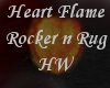 Heart Flame Rocker-N-Rug