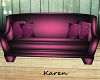 Dark Pink Couch