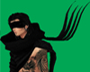 Animation Scarf (Black)