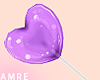 Heart Lollipop | Violet