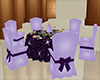 Purple Wedding Seating