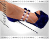 Amar Midnight Blue Heels