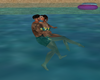 Romantic Swim Kiss