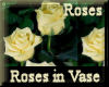 [my]Roses Vase & Flowers