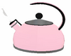Steaming Pink Kettle