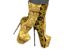 VERS@CE GOLD BOOTS