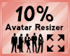 Avatar Scaler 10%
