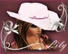 (WTL) Pink Cowgirl Hat