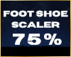 %75  Foot Shoe Scaler