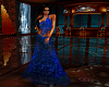 Elegant blue dress