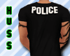 [Huss] PoliceMuscleShirt