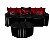 Red Rose Cuddle Sofa