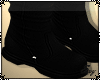 ∞| Flat Boots Black