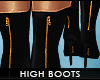 ! black . tight boots