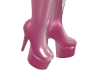 23 Bunny boots pink