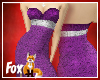 Fox~ Purple Dress Long