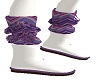 kids purple winter boots
