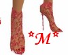 *M*Lace Shoes red