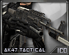 ICO AK47 Tactical Blk F