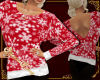 SE-Red Snowflake Sweater
