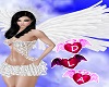 White Angelical Wings 