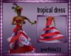 tropical dress