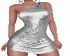 Xmas Silver Mini Dress