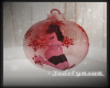 Red Winter Snow Globe