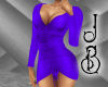 JB Purple Sleeved Dress