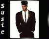 [Q]Drk Brown Suit Coat