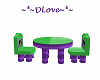~DL~PrincessnFrog Table