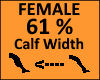 Calf Scaler 61% Female
