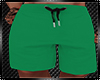 B- GREEN SUMMER SHORTS