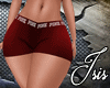:Is: PINK Red Short RLL