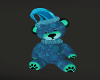 Cute Blue Christmas Bear