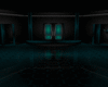 Teal Coffin Room