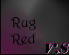 ~V~ Rug Red