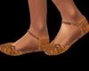  Indian Orange Sandals