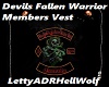 DevilsFWMC Member Vest